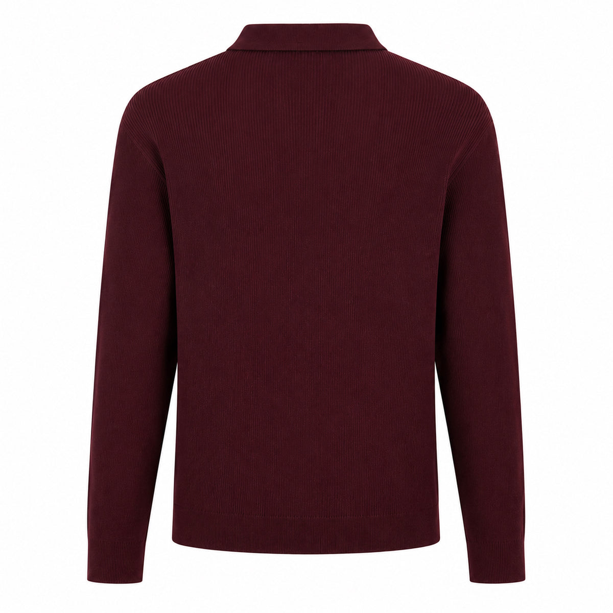 Ribbed Half-Zip Sweater