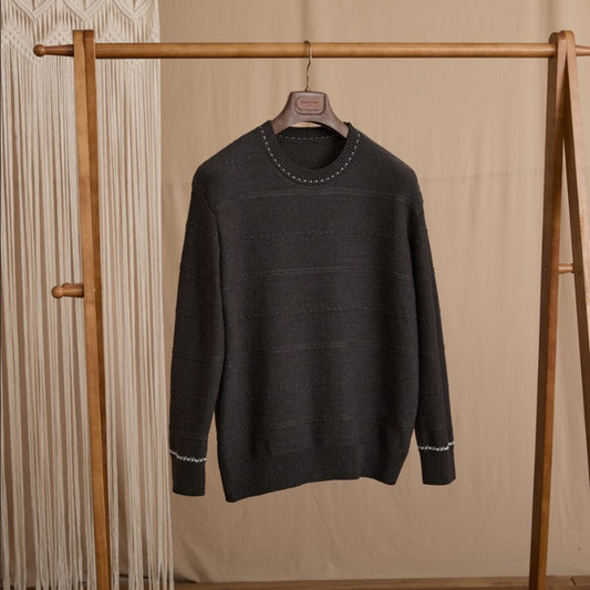 The Signature Knit — Contrast Stitch