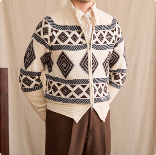 HUSS Heritage Zip Knit