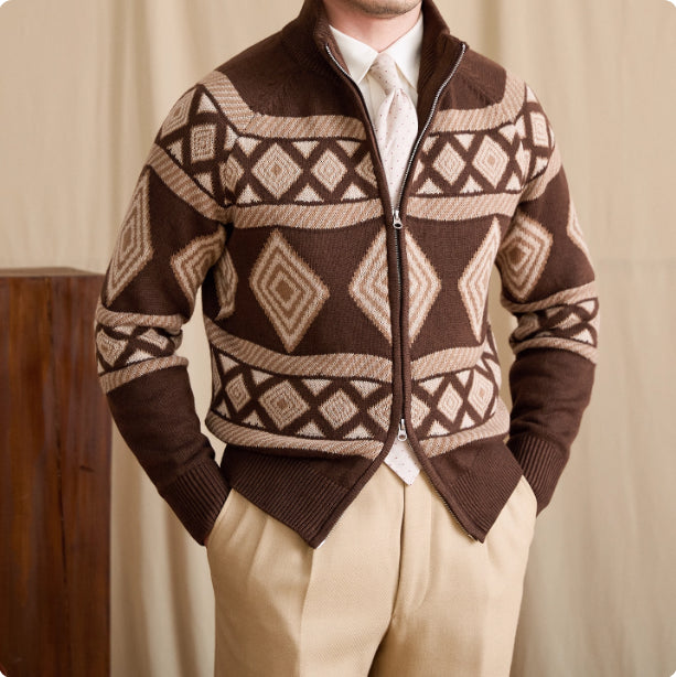 HUSS Heritage Zip Knit