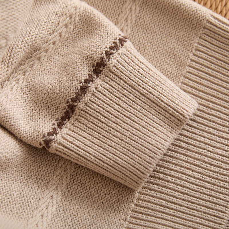 The Signature Knit — Contrast Stitch