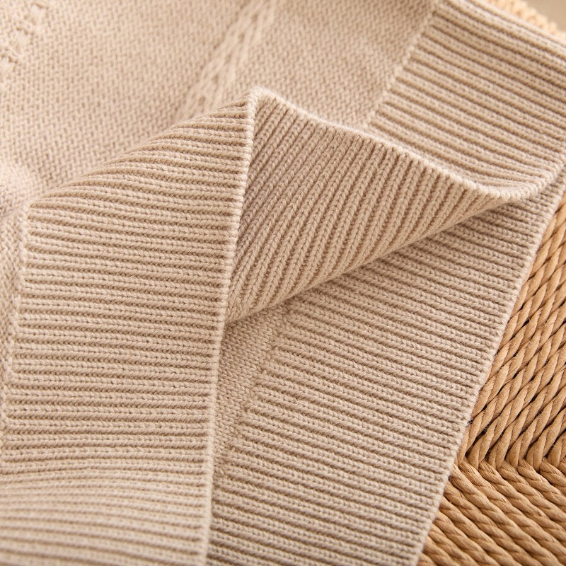 The Signature Knit — Contrast Stitch