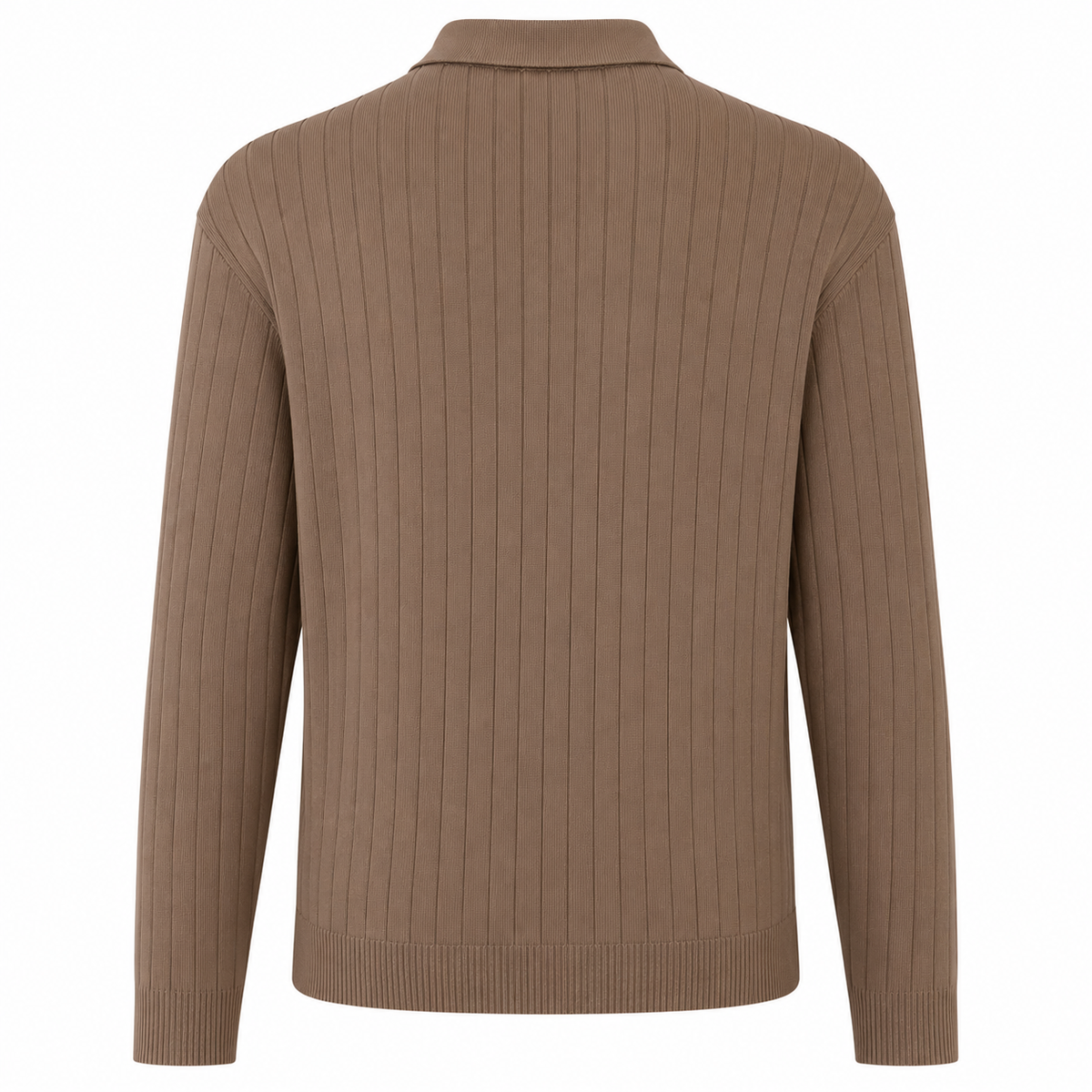 Ribbed Zip Sweater