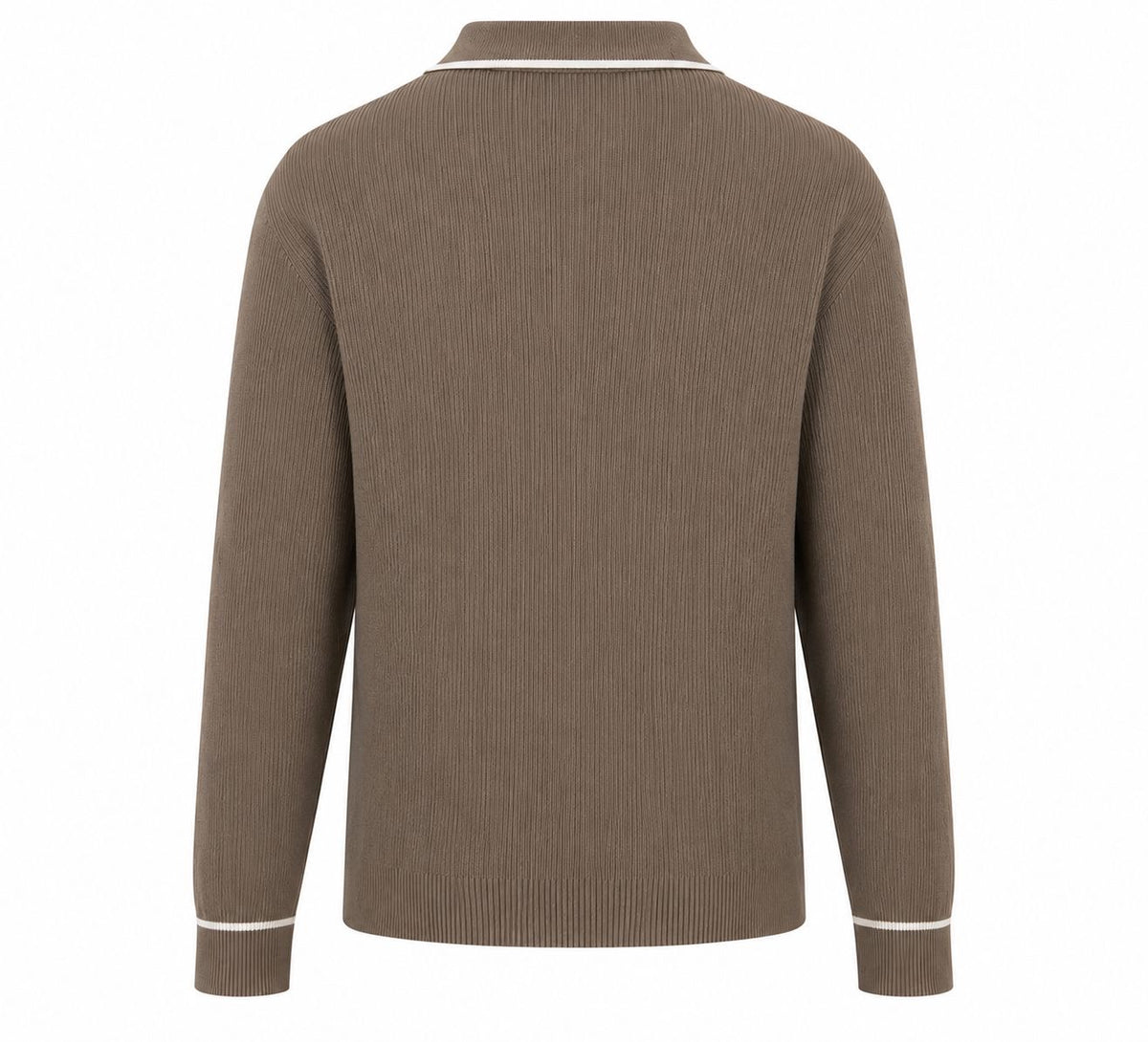 Textured Zip Sweater